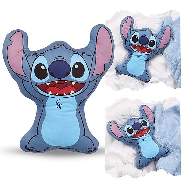 Sarcia.eu Dekokissen DISNEY Stitch Velours Zierkissen günstig online kaufen