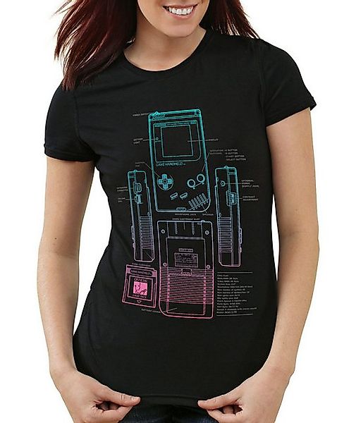 style3 T-Shirt Game Handheld retro boy classic gamer günstig online kaufen