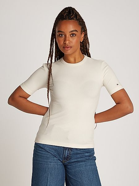 Tommy Hilfiger Kurzarmshirt 5X2 RIB C-NK günstig online kaufen