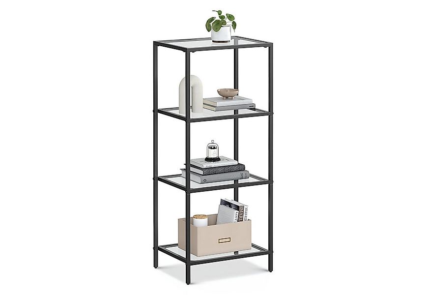 VASAGLE Bücherregal, 1-tlg., Standregal, Küchenregal, stabil, H:90 - 177.3 günstig online kaufen