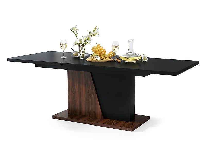 Mazzoni Esstisch Design Noble Noir Tisch günstig online kaufen