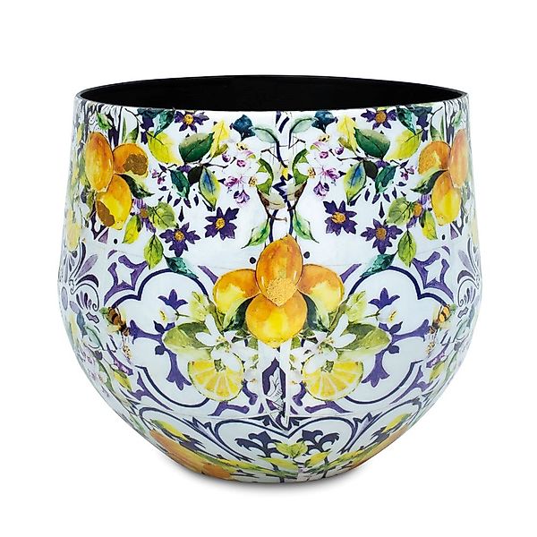 Lemon Fusion Tischgefäß für Pflanzen multicolor Ø 31 cm, Höhe 29 cm günstig online kaufen