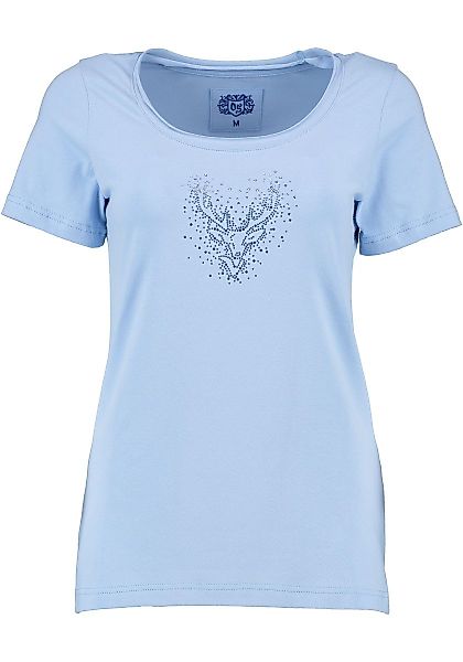OS Trachten Trachtenshirt Wimporo Kurzarm T-Shirt günstig online kaufen