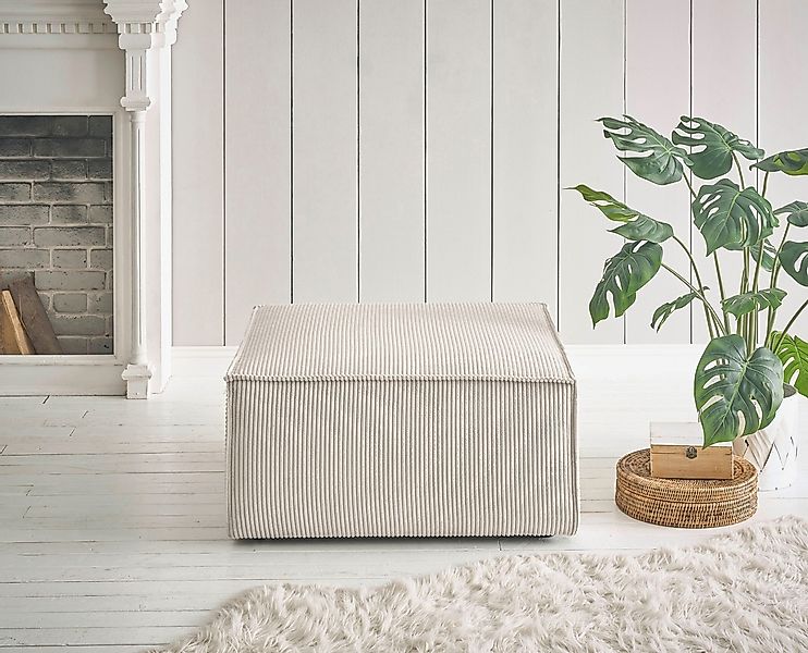 Home affaire Hocker "SHERWOOD" Hocker quadratisch, ideale Ergänzung zum Lov günstig online kaufen