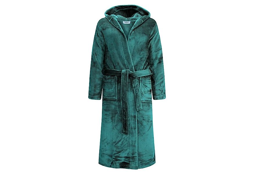 HEAT BOOSTER Unisex-Bademantel GAUBERT Exklusiver Unisex Fleece Bademantel günstig online kaufen