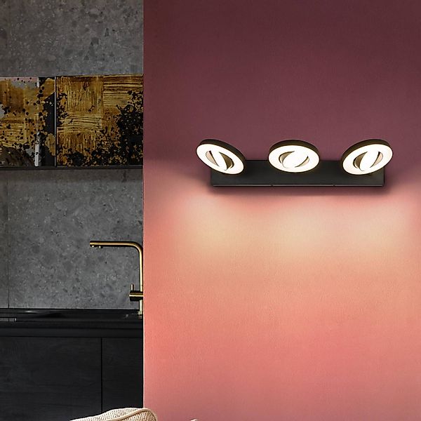 LEDVANCE DECOR SPOT SATURN BLACK 3 Spot - 4058075833517 günstig online kaufen