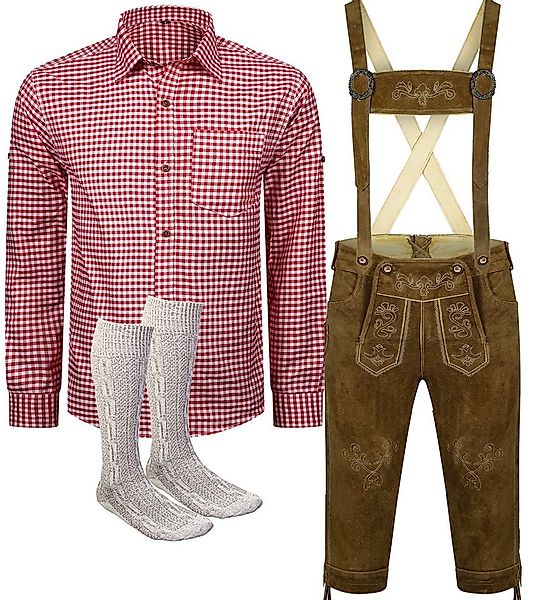 ALL THE GOOD Trachtenlederhose Herren Trachtenset Bayerische Oktoberfest (H günstig online kaufen