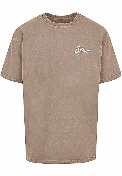Merchcode T-Shirt "Merchcode Herren Flowers Bloom Acid Washed Heavy Oversiz günstig online kaufen
