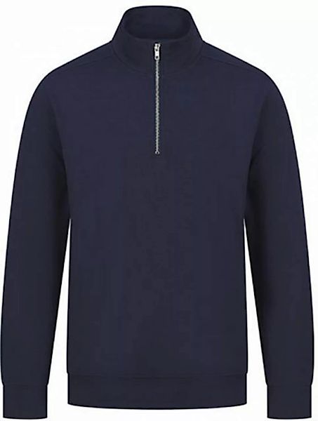 Henbury Sweatshirt Unisex Sustainable 1/4 Zip Sweatshirt Unisex Pullover günstig online kaufen