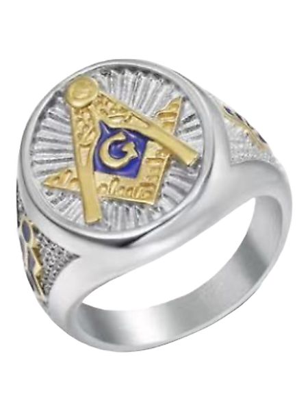 Karisma Schmuck Fingerring Herrenring Edelstahl Emailliert günstig online kaufen