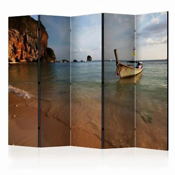 artgeist Paravent Andaman sea II [Room Dividers] grau-kombi Gr. 225 x 172 günstig online kaufen