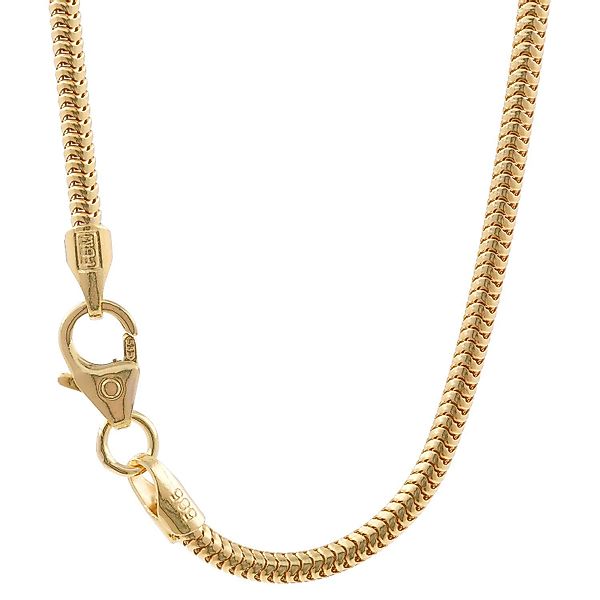 HOPLO Schlangenkette Goldkette Schlangenkette Länge 38cm günstig online kaufen
