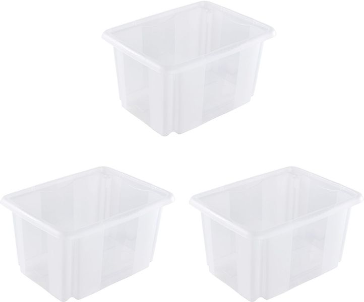 keeeper Aufbewahrungsbox Emil, 3er Set, 15 L, 38 x 28,5 x 20,5 cm (Set, 3 S günstig online kaufen