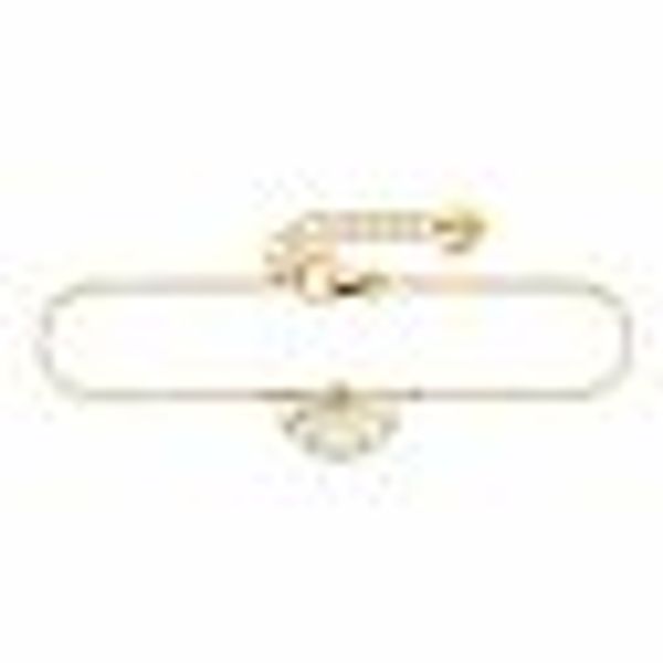 Armband 925/- Sterling Silber bicolor Zirkonia günstig online kaufen