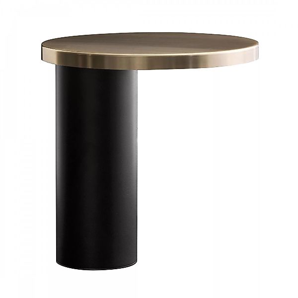 Oluce - Cylinda 218 LED Tischleuchte - schwarz, gold/matt/ glänzend/H x Ø 3 günstig online kaufen