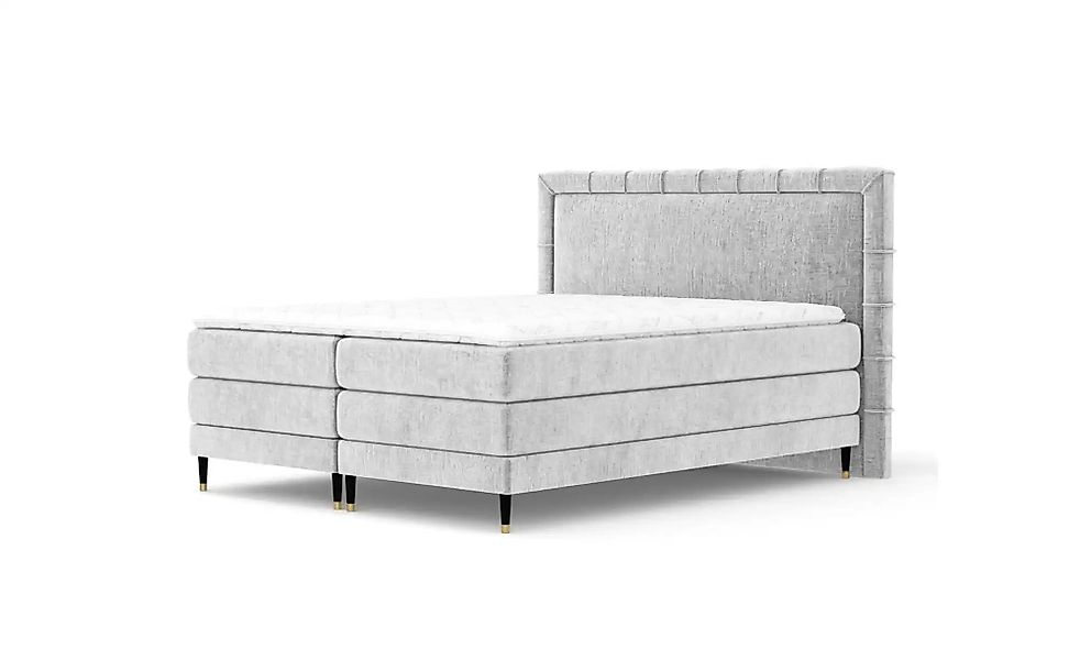 Boxspringbett   ¦ grau ¦ Maße (cm): B: 187 H: 123 Betten > Komfortbetten - günstig online kaufen