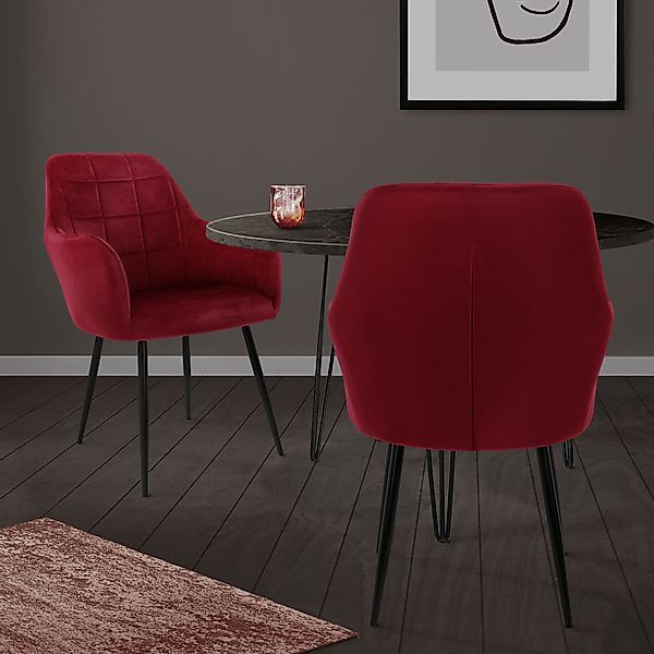 ML-DESIGN Stuhl Esszimmerstuhl ergonomisch & gepolstert, günstig online kaufen