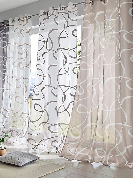 heine home Gardine Ösen 2 tlg. günstig online kaufen
