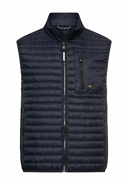 camel active Steppweste mit Stehkragen und Reißverschluss günstig online kaufen