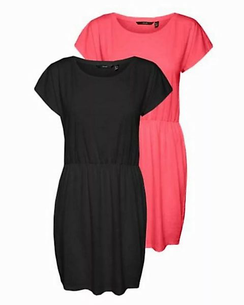 Vero Moda Jerseykleid LUNA (2-tlg) Drapiert/gerafft günstig online kaufen