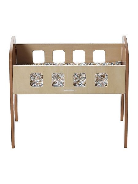 vertbaudet Puppen Accessoires-Set Puppenbett MINI RETRO Holz FSC® günstig online kaufen