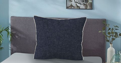 Biberna Kissenbezug "Hermal Flanell mit Reißverschluss, Melange-Optik, Wend günstig online kaufen