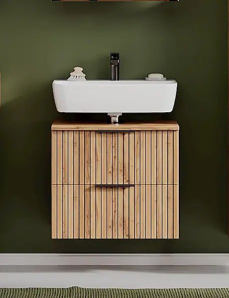 welltime Waschbeckenunterschrank Welltime, Breite 60 cm, 1 Klappe, 1 Auszug günstig online kaufen