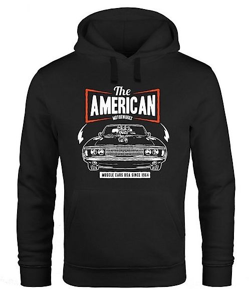 Neverless Hoodie Hoodie Herren American Muscle Car Auto Tuning Retro Kapuze günstig online kaufen