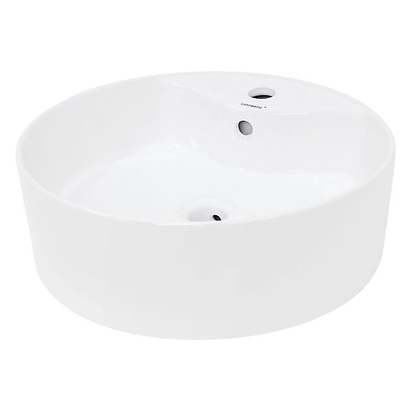LuxeBath Waschbecken Handwaschbecken aus Keramik Waschtisch für Badezimmer günstig online kaufen