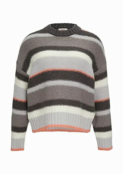 s.Oliver Strickpullover, mit Streifenmuster günstig online kaufen