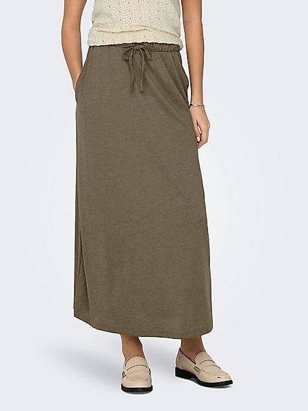JACQUELINE de YONG Sommerrock Jersey Midirock günstig online kaufen