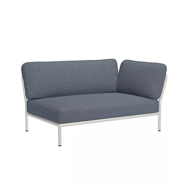 LEVEL Outdoor Sofa Lounge-Modul 2 Sky Weiß Rechts günstig online kaufen