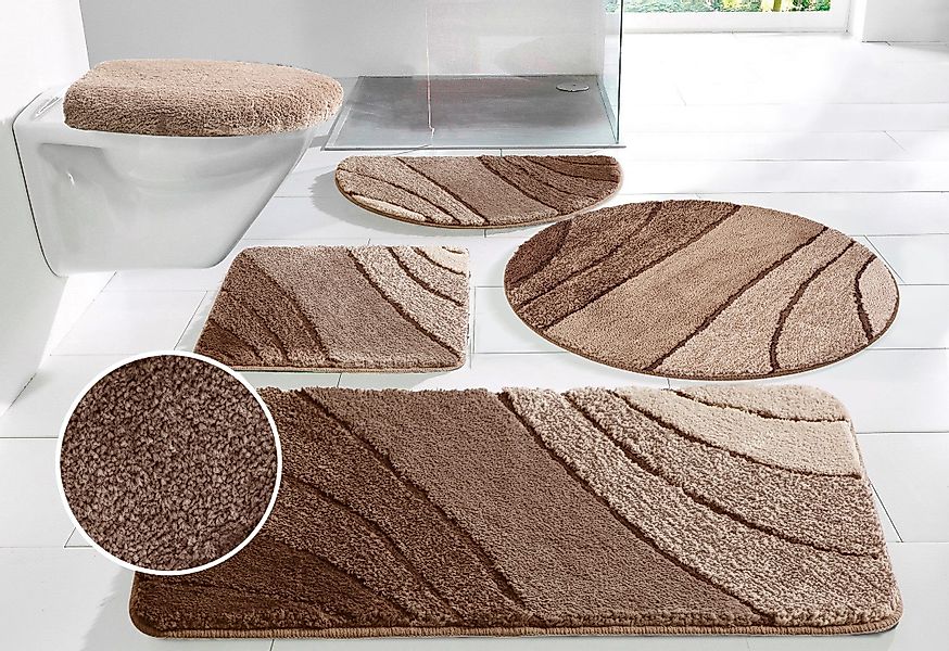 my home Badematte Josie, Badvorleger, Badezimmer günstig online kaufen