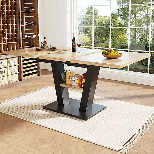 HAUSS SPOLE Esstisch Teleskoptisch 118-157×70×75cm, für günstig online kaufen