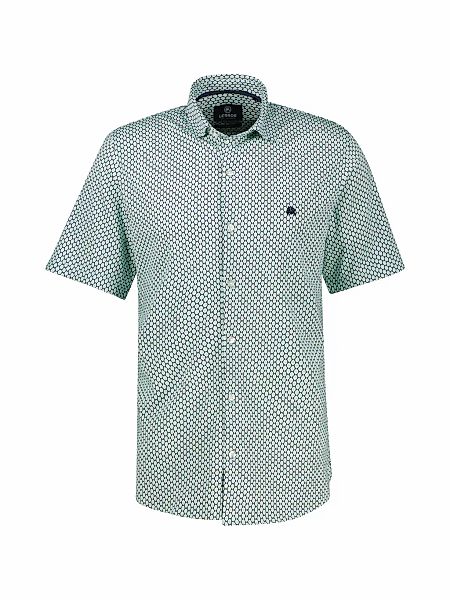LERROS Kurzarmhemd "1/2 Hemd mit Minimalprint, grosse Größen" günstig online kaufen