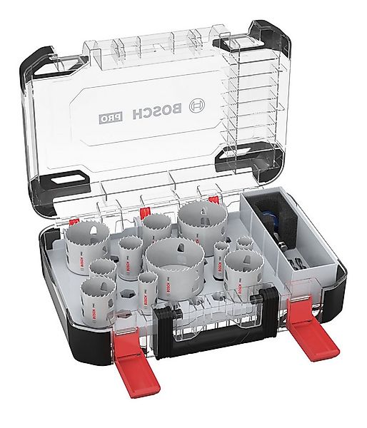 BOSCH Lochsäge Pro Multi Material, 14 Teile, Power Change Plus Set, 20 - 76 günstig online kaufen