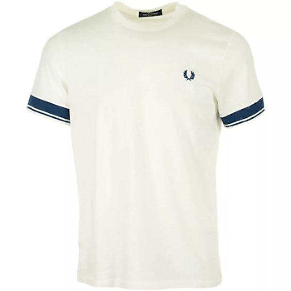 Fred Perry  T-Shirt Contrast Cuff T-Shirt günstig online kaufen