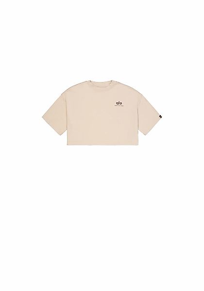 Alpha Industries T-Shirt "Basic T-Shirt SL Cropped PP W" günstig online kaufen