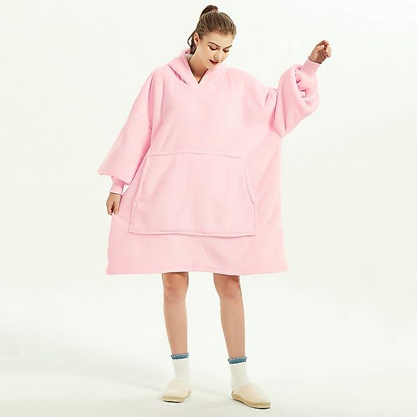 Wohndecke Hoodie Decke mit Ärmeln,Tragbare Decken günstig online kaufen