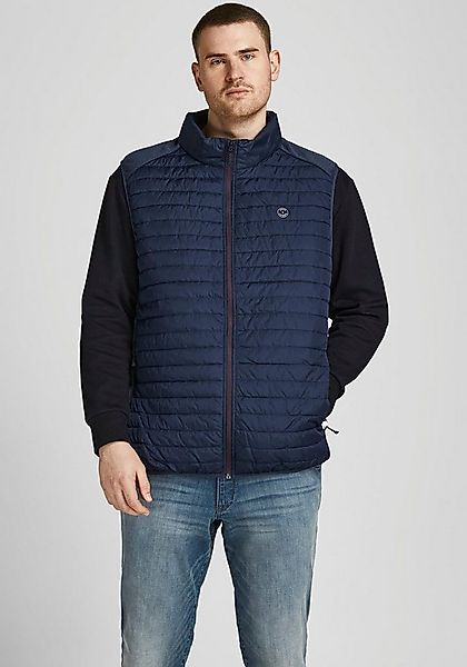 Jack&Jones Leichte Steppweste mit elastischen Einsätzen Farbe blau Größe: 5 günstig online kaufen