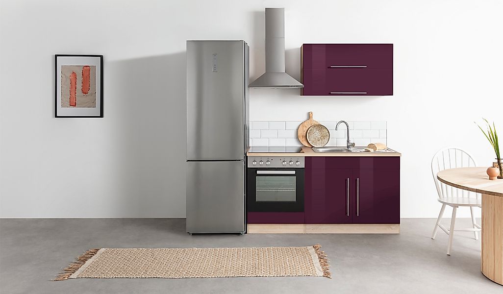 KOCHSTATION Küchenzeile KS-Samos, Breite 160 cm, günstig online kaufen