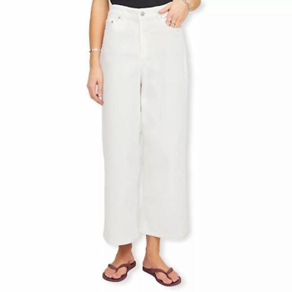 Jjxx  Straight Leg Jeans Milla Culotte Jeans - White Denim günstig online kaufen