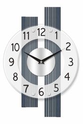 AMS Funkwanduhr F5876 (Quarzuhr,Holz,Wohnzimmer,Esszimmer,Küche,Made in Ger günstig online kaufen