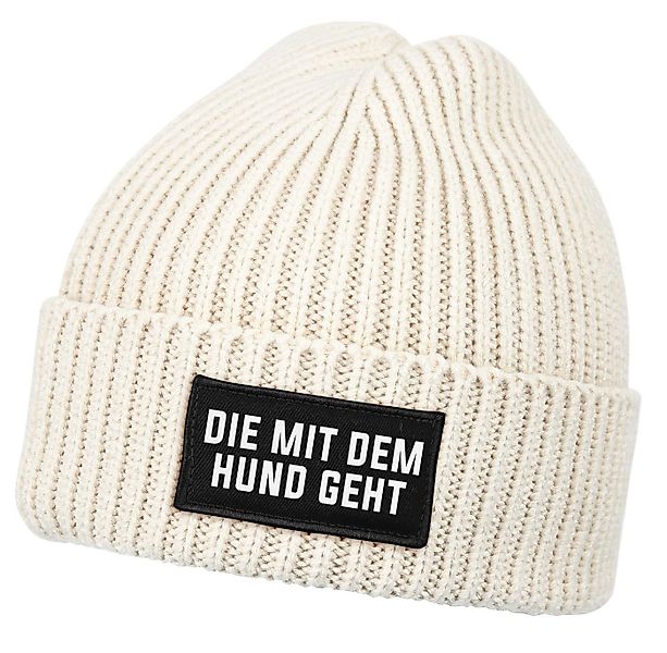MoonWorks Strickmütze Damen Beanie mit Patch Strickmütze mit Spruch Die mit günstig online kaufen