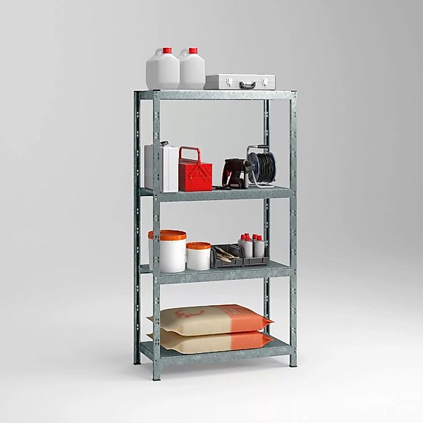 Schulte Profi-Steck-Grundregal 195 cm x 100 cm x 50 cm Verzinkt günstig online kaufen