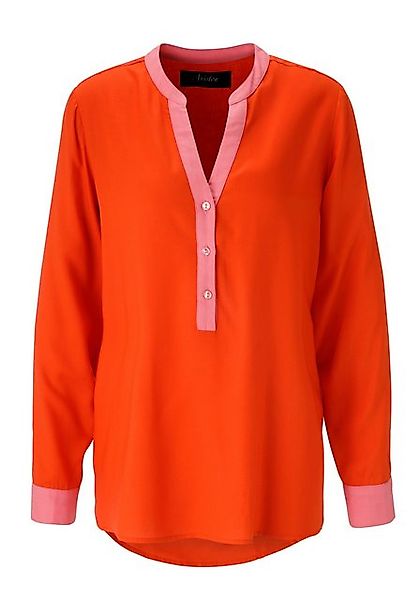 Aniston CASUAL Schlupfbluse mit pinkfarbenen Akzenten - NEUE KOLLEKTION günstig online kaufen
