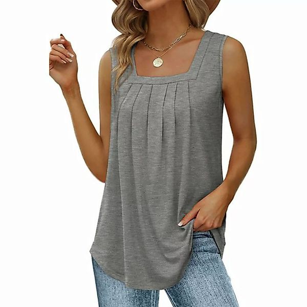 AFAZ New Trading UG T-Shirt Weste Damen-Top mit quadratischem Ausschnitt, m günstig online kaufen