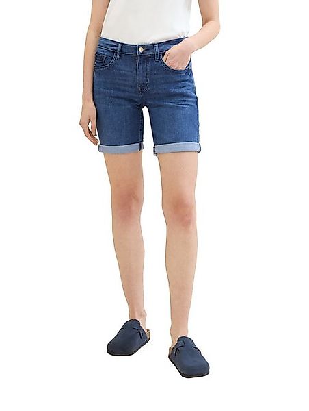 TOM TAILOR Jeansshorts Slim Fit Five-Pocket Denim Alexa Jeans Bermuda günstig online kaufen