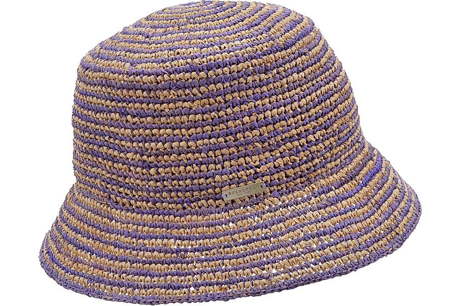 Seeberger Fischerhut Raffiastroh Fischerhut gestreift 55339-0 günstig online kaufen