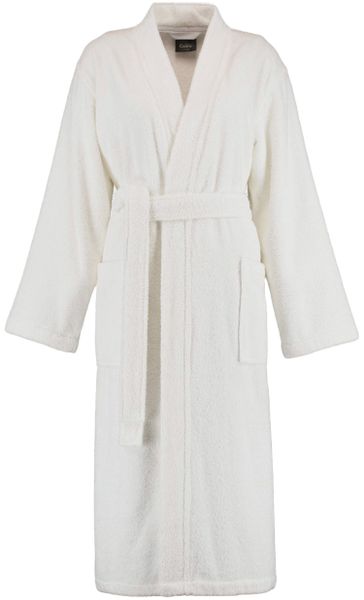 Cawö Home Damen Bademantel Kimono 826 - Farbe: weiß - 67 - XL günstig online kaufen